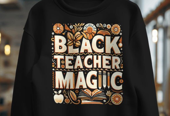 Black History Month Png, Teacher Magic