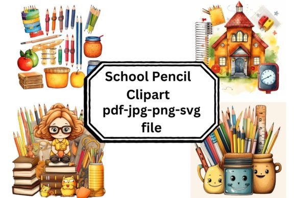 Evaluating School Pencil Clipart for Educational and Professional Projects