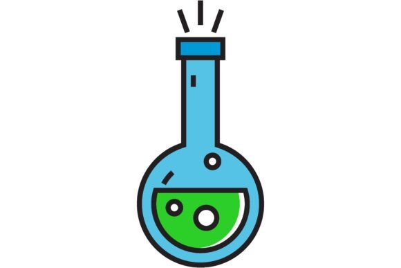 Laboratory Flask: Chemistry & School