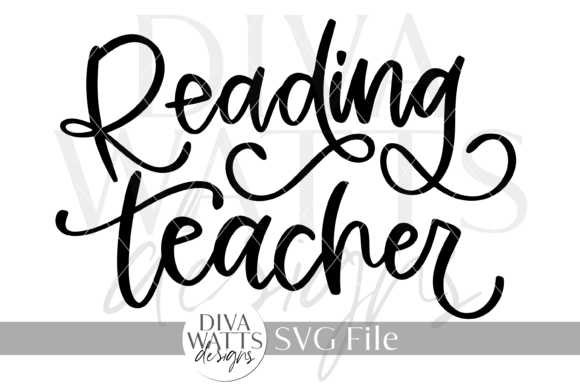 Reading Teacher SVG: A Versatile Design for Educators and Creators