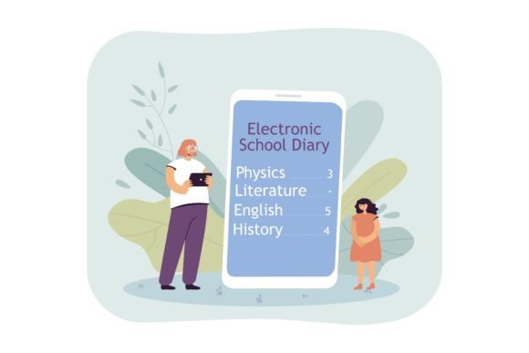 The Electronic School Diary: A Visual Narrative of Modern Education